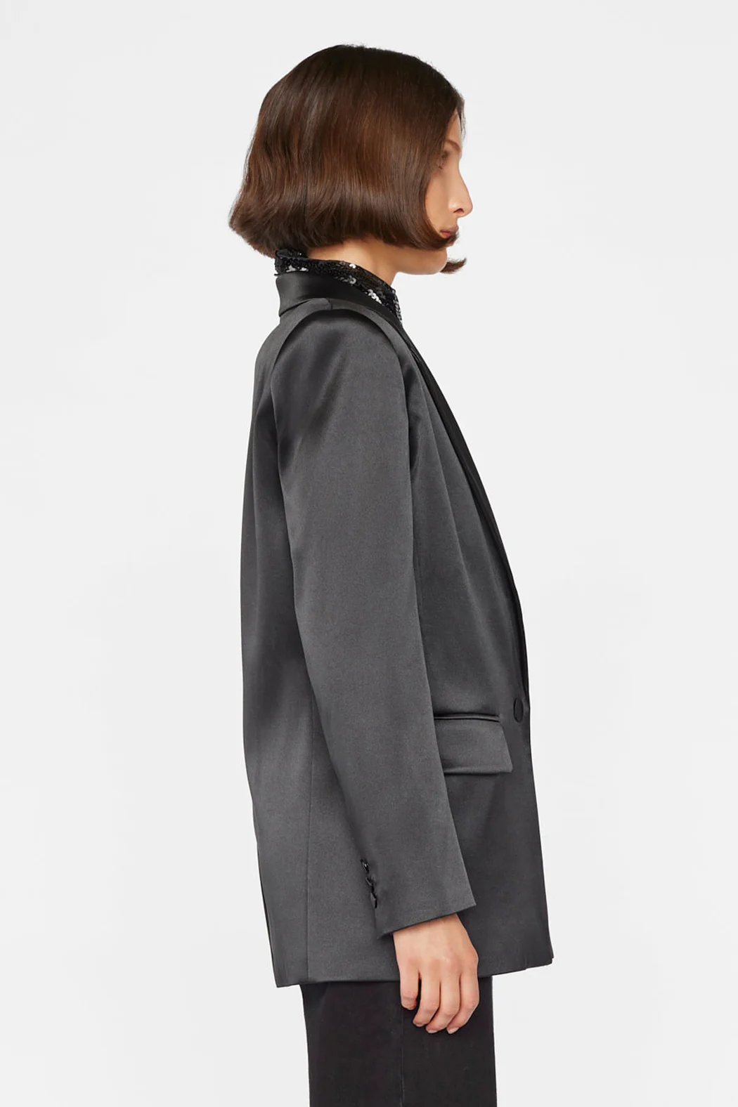 Frame - Strong Shoulder Blazer - Image 3