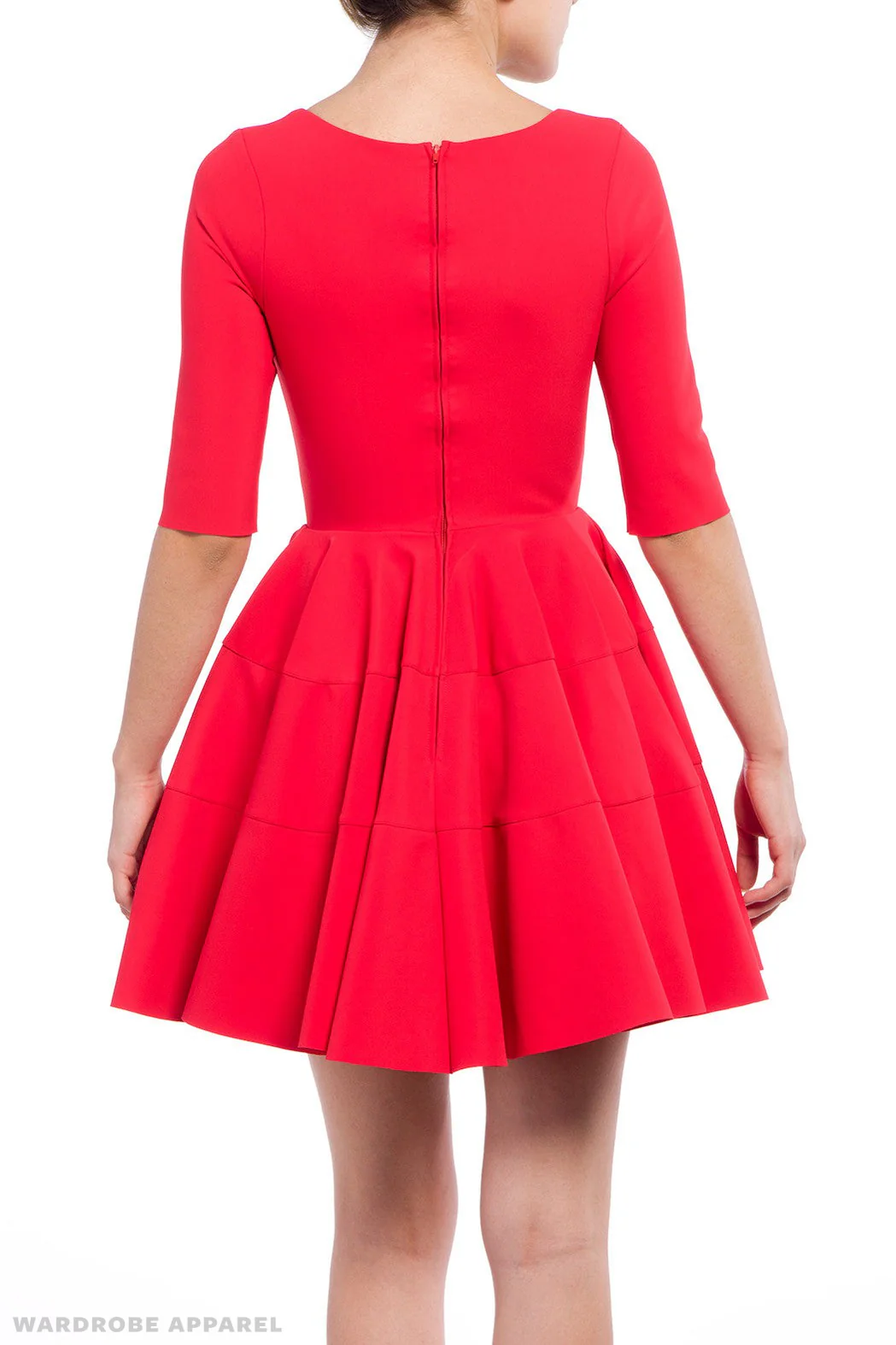 Greta Constantine - 1/2 Sleeve Skater Dress - Image 3