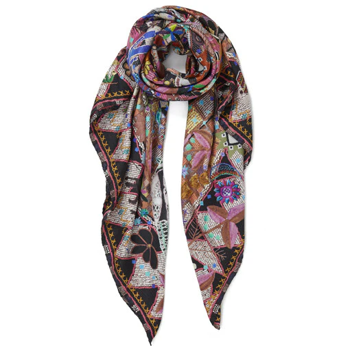 JANE CARR Souk Square Scarf - Image 3